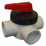 VALV4444 50MM 3-WAY VALVE - TEFLON SEAL