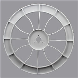 Hand wheel White