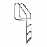 DECK MOUNTED THREE-STEP LADDER