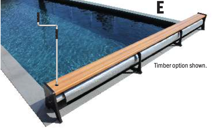 Sunbather 114 GDSR Seat Roller 300340